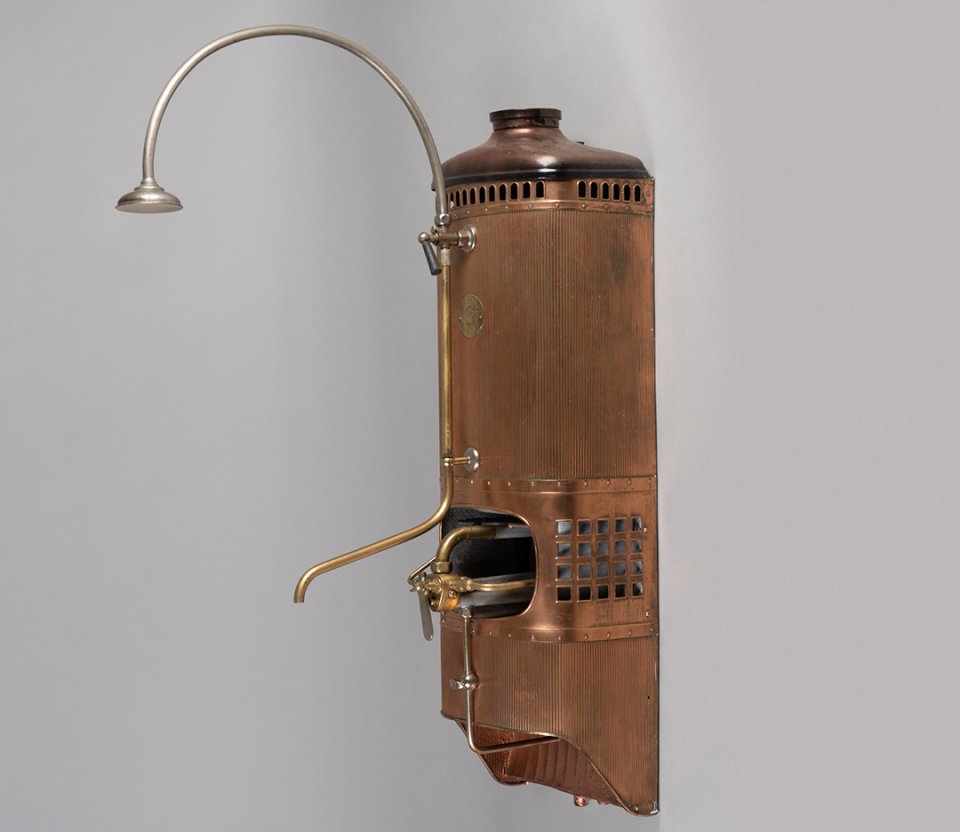 Radiant bathroom heater made by Junkers