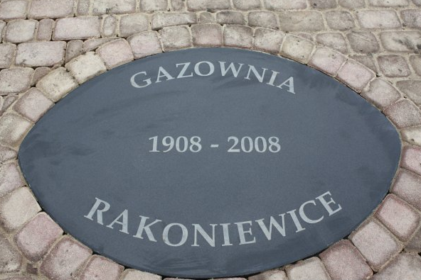 Skwerek gazownika w Rakoniewicach